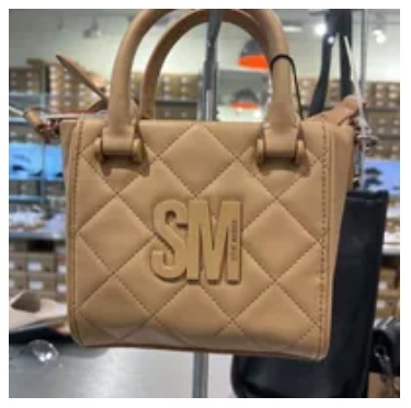 [S] STEVE MADDEN DT617030 ONESZ QUILTED TOP HANDLE CROSSBIDY WITH POUCH,CAMEL, 193624982545 (SSM101)