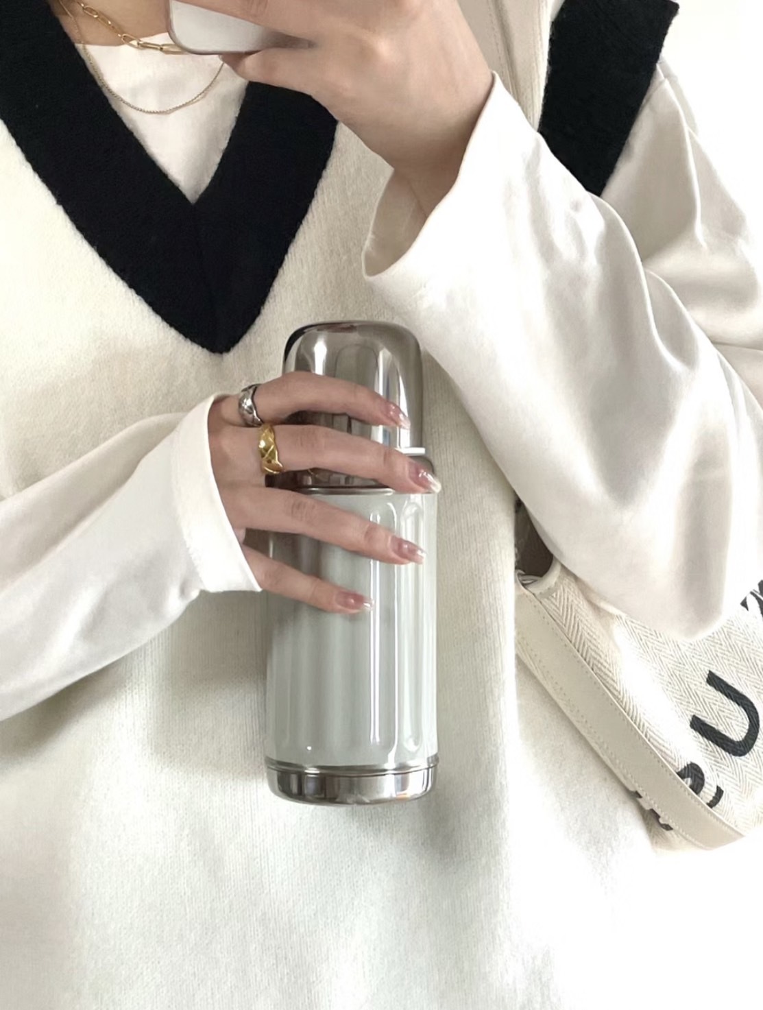 <快速出貨>AKS 高顏質復古保溫杯 5色