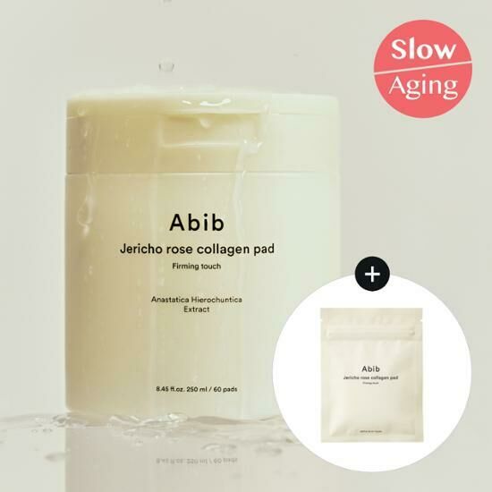 Abib Jericho Rose Collagen Pad Firming Touch [60PCS] [Olive Young Planning Set]