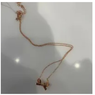 [S] KATE SPADE O0R00310 SKINNY MINI BOW MINI PENDANT NECKLACE,ROSE GOLD, 767883269756 (SKS859)