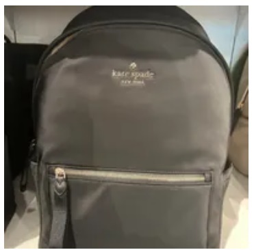[S] KATE SPADE KC521 CHELSEA KSNYL LARGE BACKPACK,BLACK, 196021321689 (SKS862)