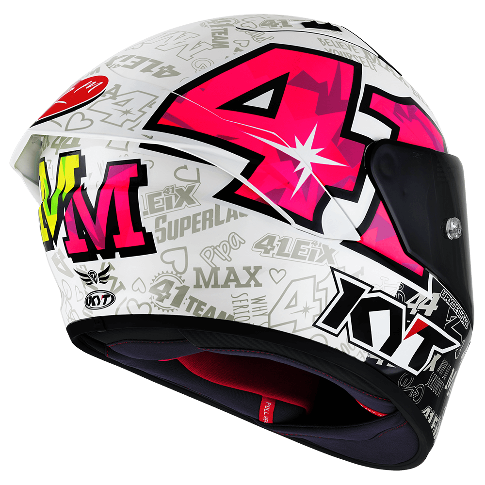 KYT NZ-RACE LEOPARD RACING 限定ヘルメット