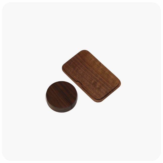 【FELLOW】Ode Wooden Load Bin Lid and Grind Dial