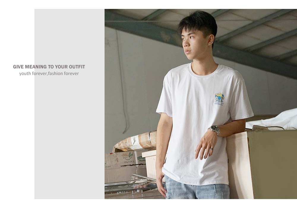 RETOP 萊卡系列 沁涼酷夏涼感萊卡圓領T 白