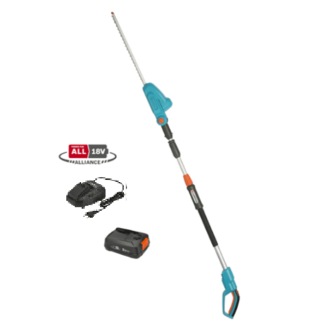 "GARDENA" 德國400㎡充電式伸縮型綠籬機