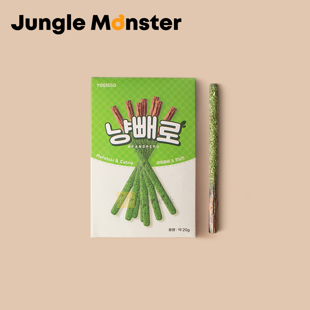 Junglemonster X Yogisso 貓咪百力滋 木天蓼貓薄荷棒 20克