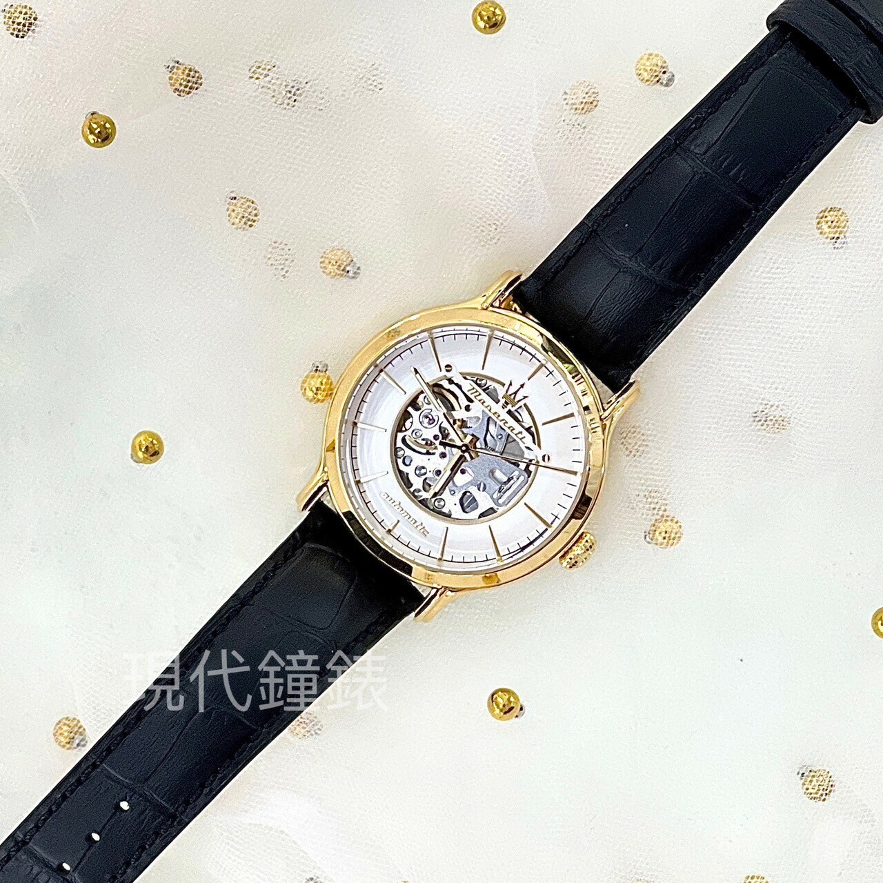 【Maserati瑪莎拉蒂】高質感奢華機械腕錶R8821118011 42mm 現代鐘錶