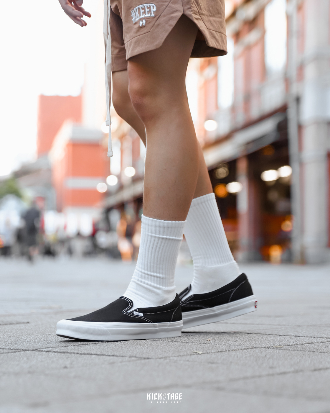 <特價商品，不退換>VANS Vault CLASSIC SLIP-ON LX 黑白 經典基本款 懶人鞋 休閒鞋【VN0A45JK1WX】