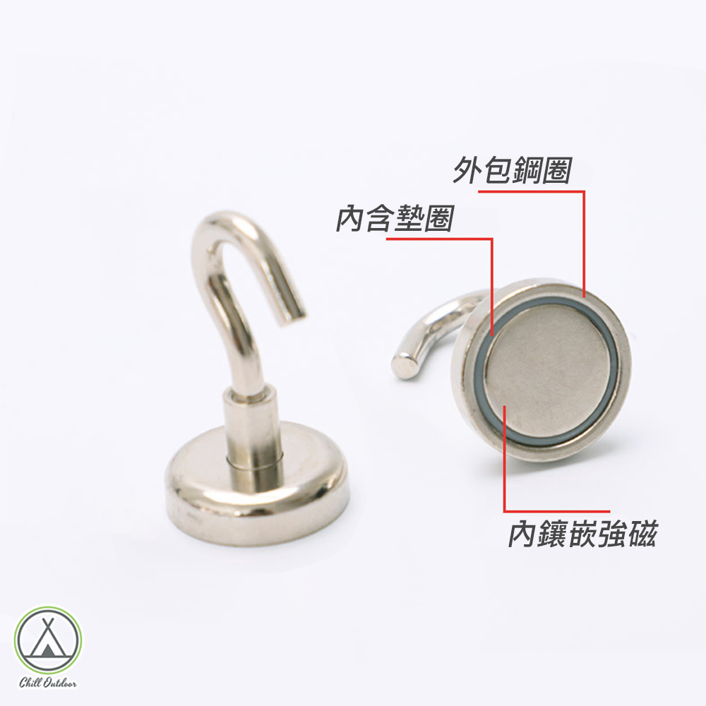 強力磁鐵掛鉤－多尺寸