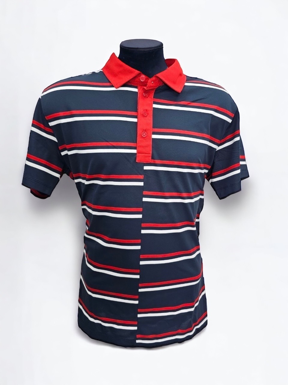 【現貨】男-G/FORE MEN Offset Multi Stripe Polo Twilight 高爾夫短袖Polo衫 #2169GF