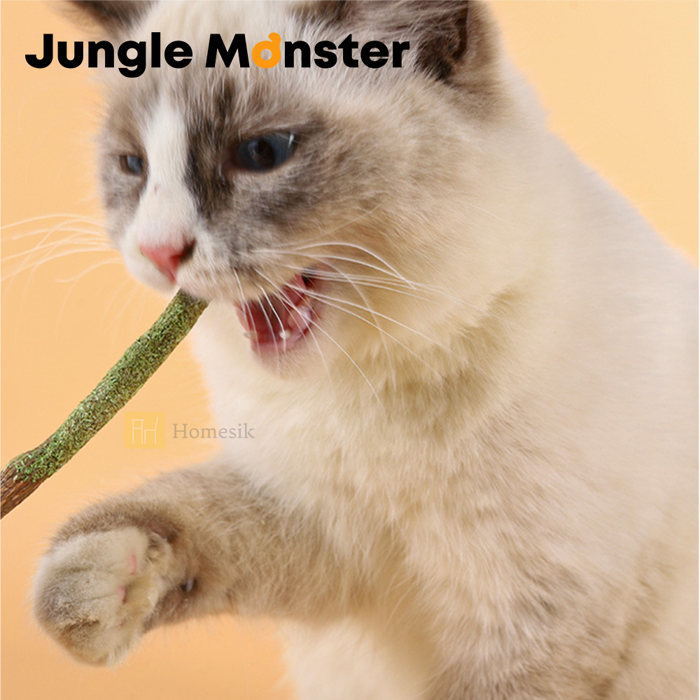 Junglemonster X Yogisso 貓咪百力滋 木天蓼貓薄荷棒 3盒裝