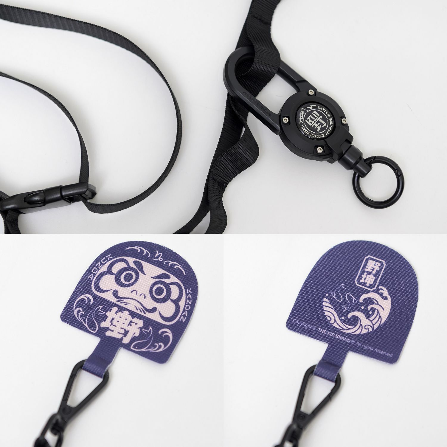 KID ® x KUNDA 野坤聯名 不倒翁手機吊繩