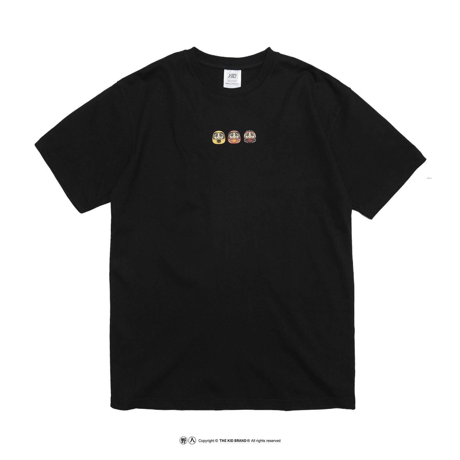 KID ® x KUNDA 野坤聯名 三丸不倒翁短T 兩色