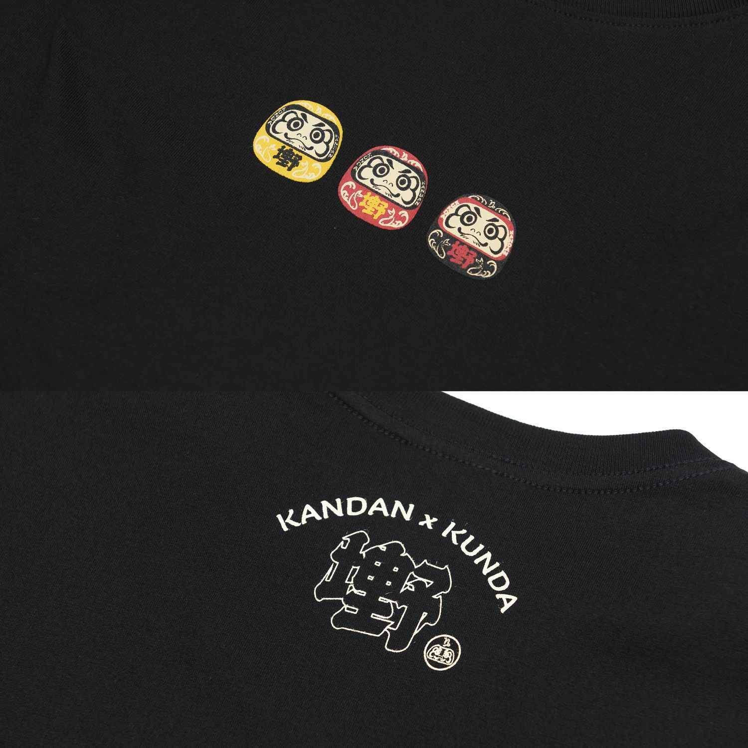 KID ® x KUNDA 野坤聯名 三丸不倒翁短T 兩色