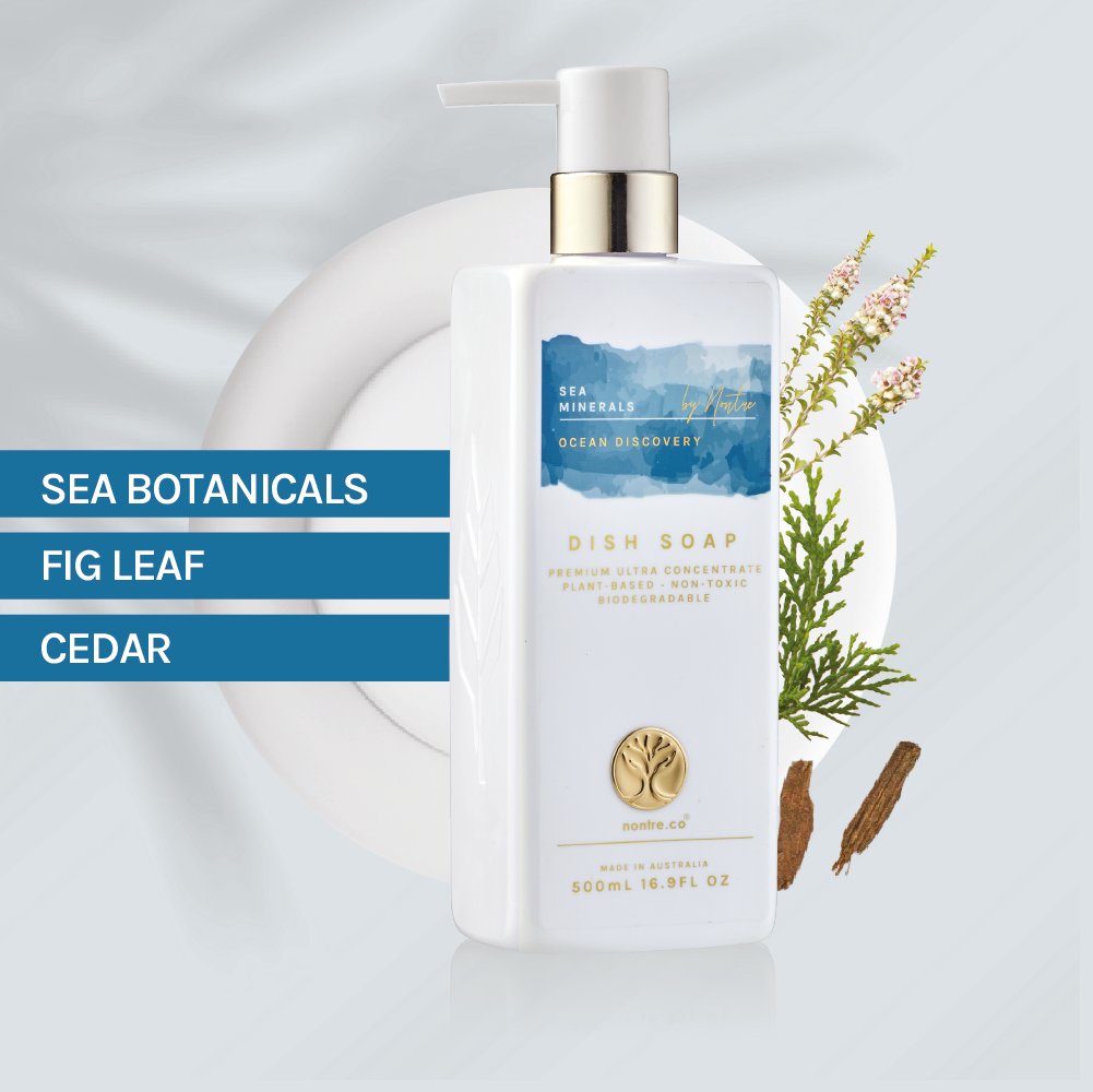 Nontre - 優質超濃縮洗碗液，海洋礦物質，500毫升