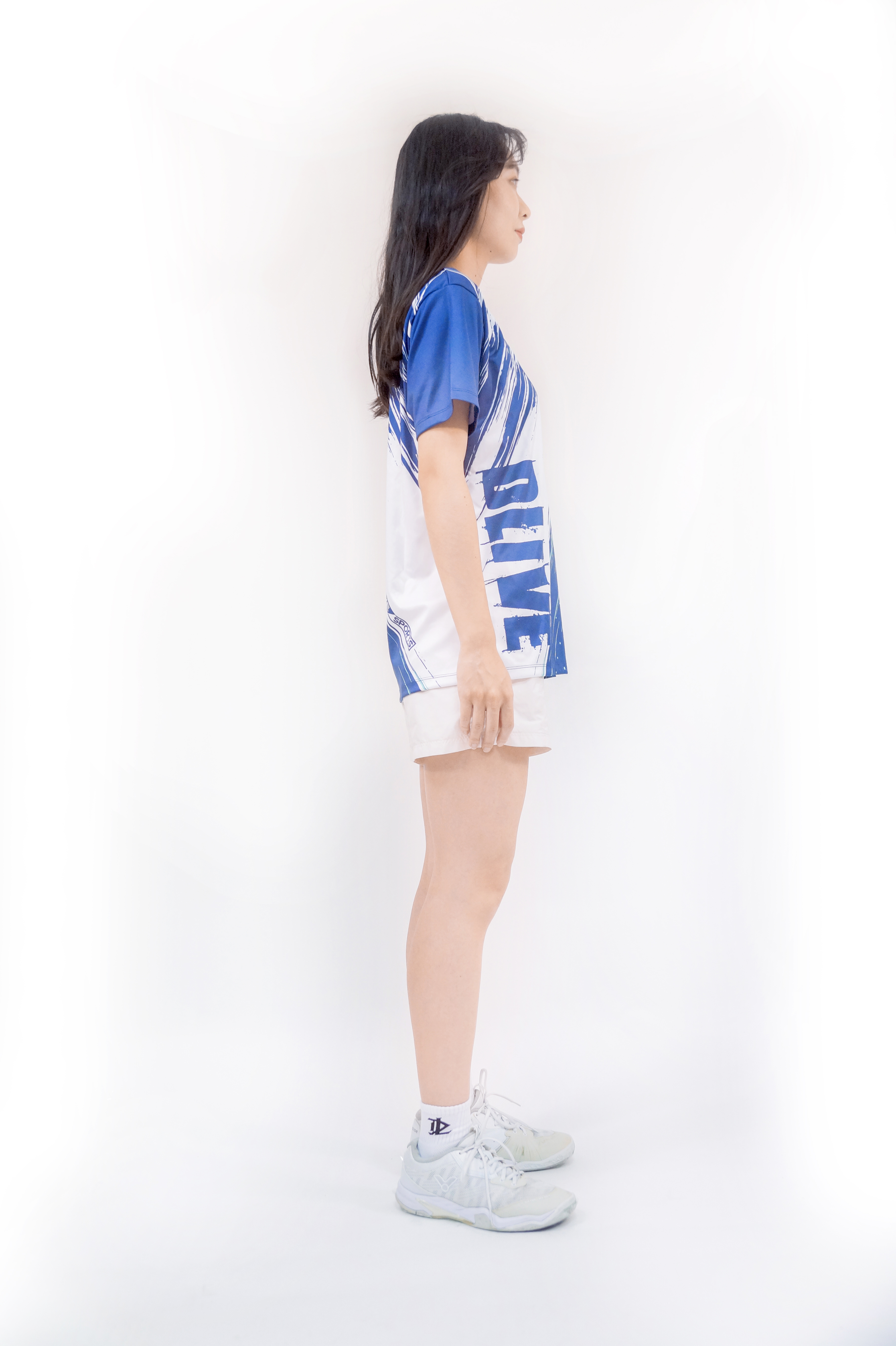 【尼莫團長推薦】昇華圓領羽球服 - 墨跡