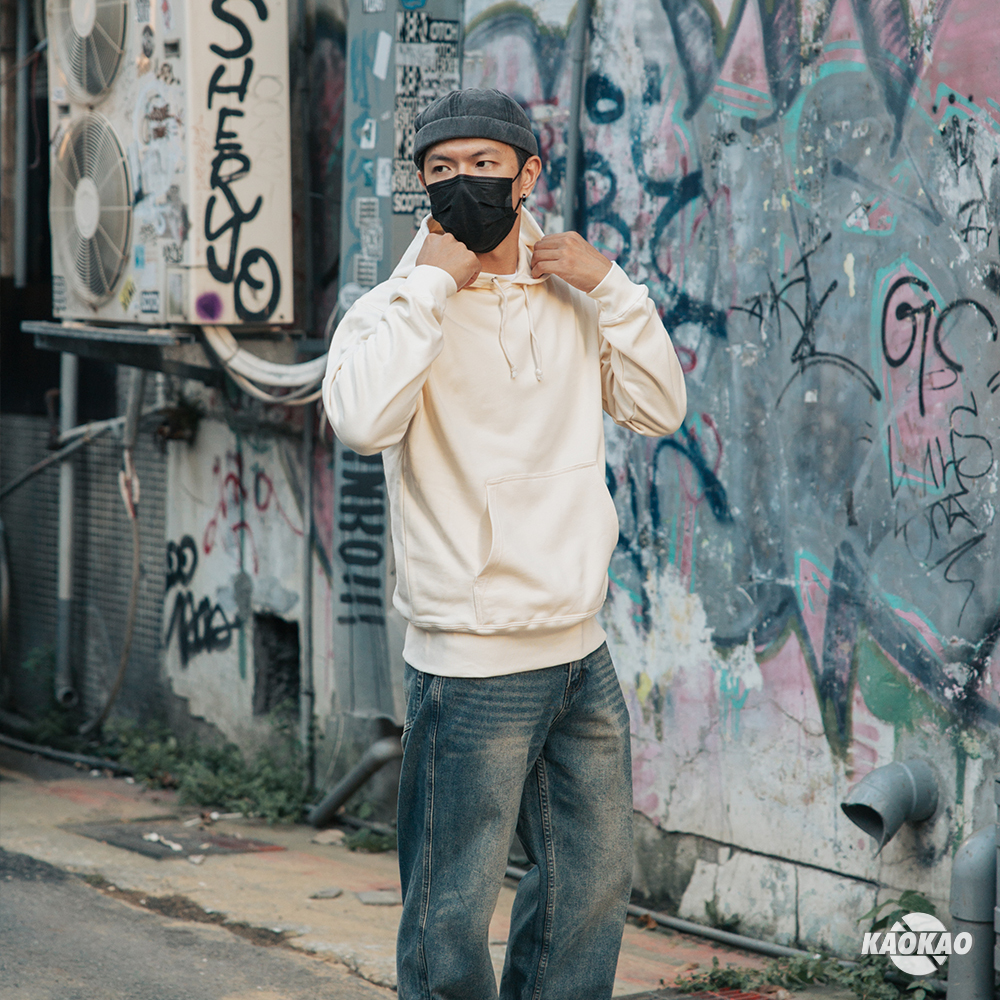 United Athle 5631 10.0oz. TC內刷毛 寬版落肩 連帽T恤【UA5631】