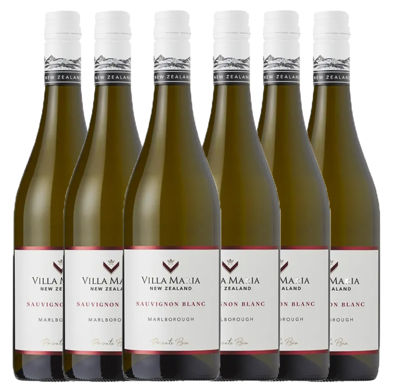 Villa Maria Private Bin Sauvignon Blanc 2023 (JS90) - 6 Bottle Pack