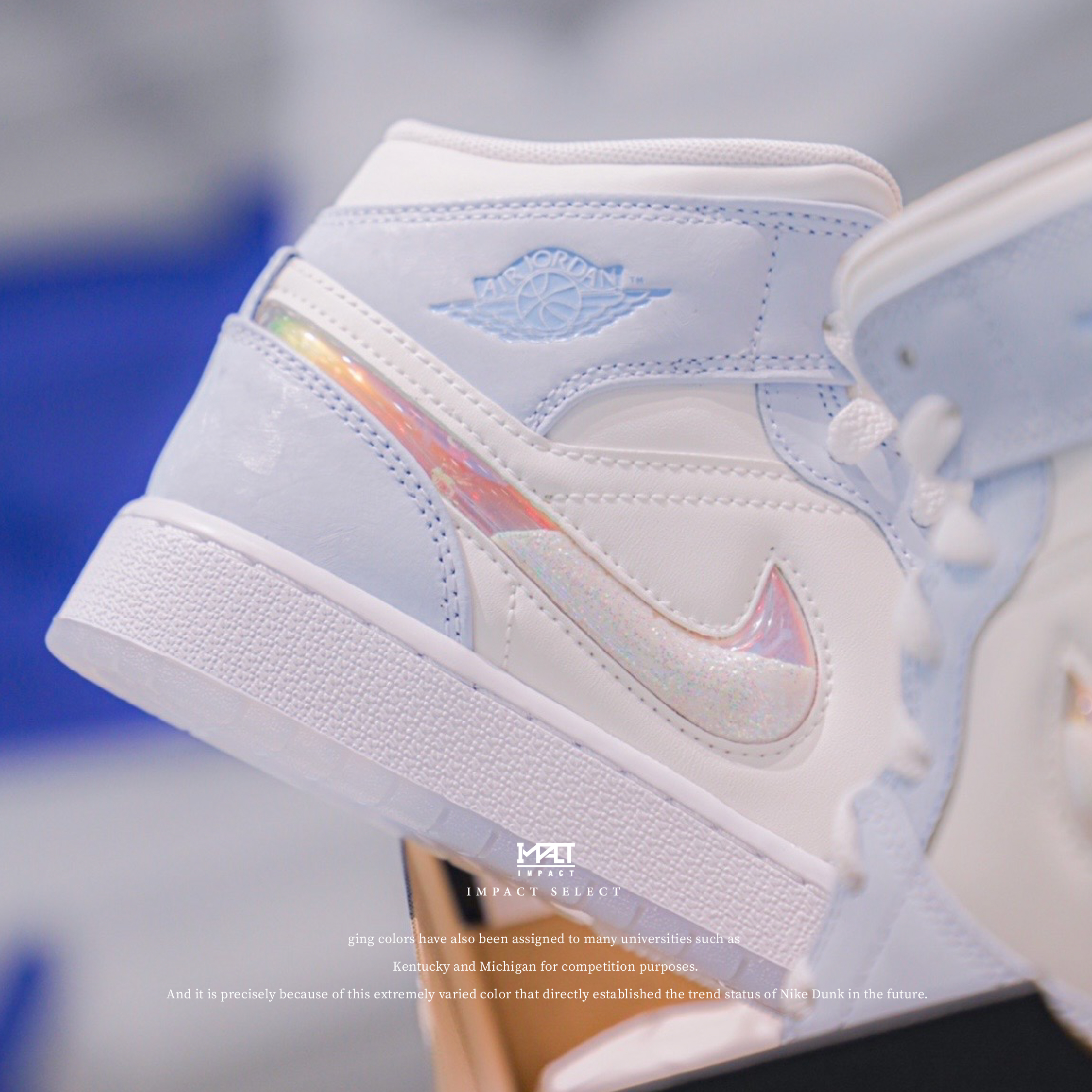 Nike Air Jordan 1 Mid SE (GS) 冰雪奇緣 沙漏 流沙 FQ9117-400