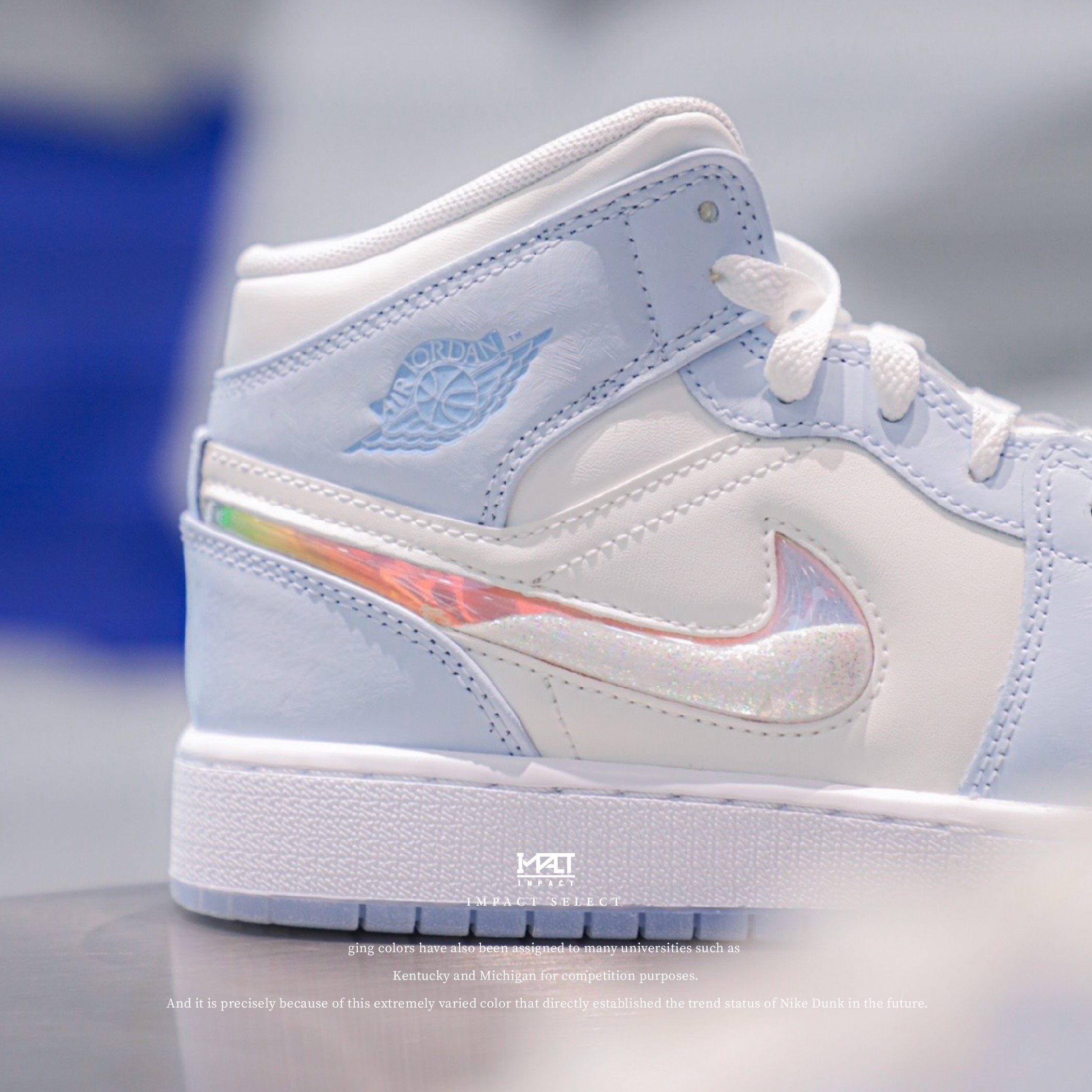 Nike Air Jordan 1 Mid SE (GS) 冰雪奇緣沙漏流沙FQ9117-400