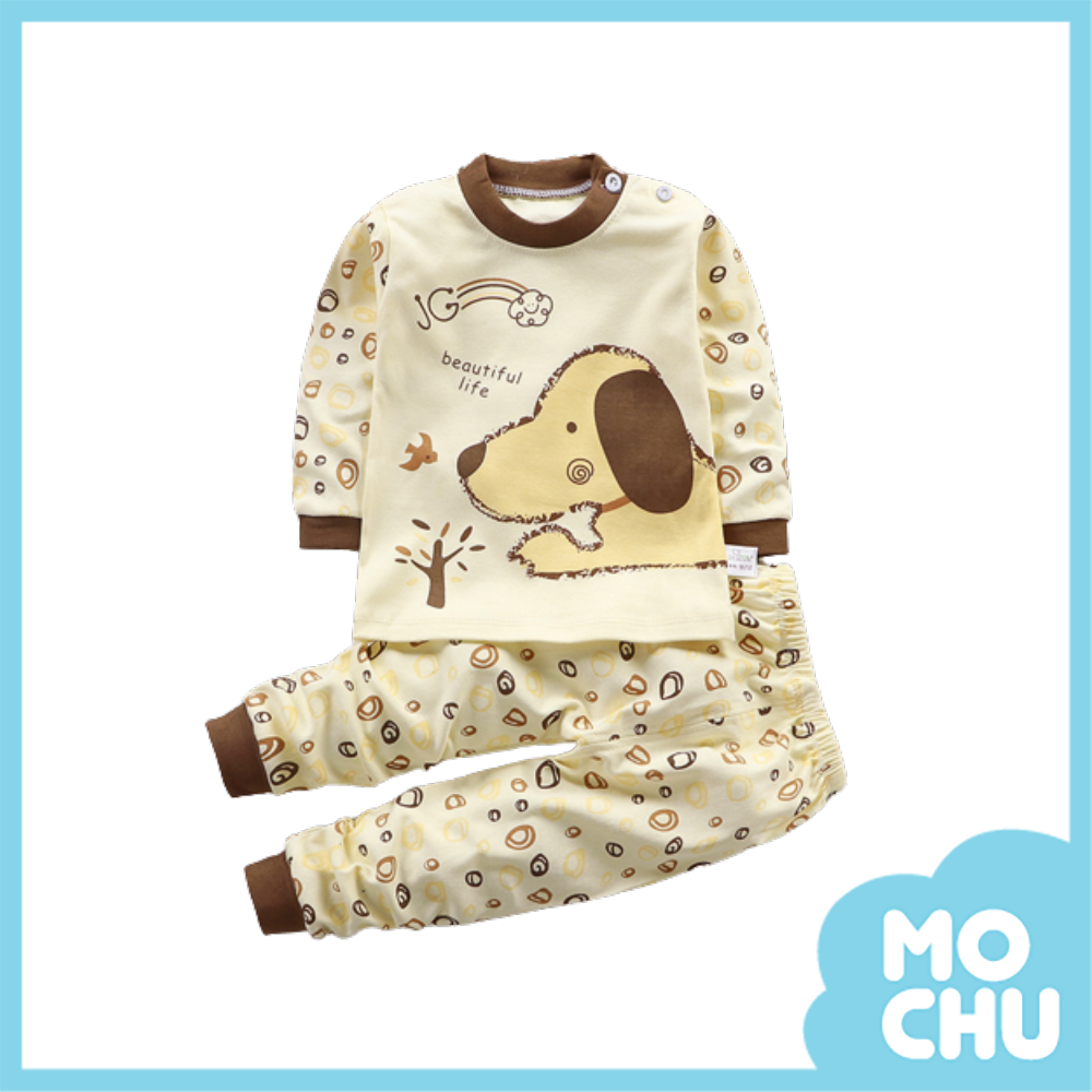 美好一天黃狗狗家居服套裝