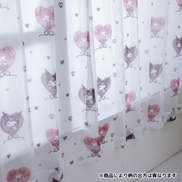 23166-MMKU Sanrio 午夜 My Melody & Kuromi 防UV窗紗 (一套2塊) #JP-BD23-SB-662-S