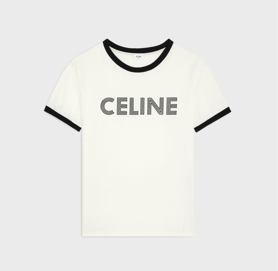 【セリーヌ・CELINE】SHIRT Celine loose T-shirt in cotton jersey