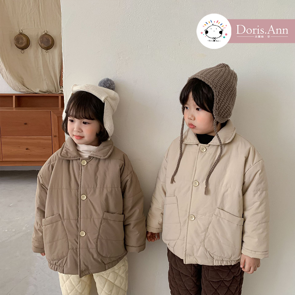【現貨】GK2394刷毛-日系翻領休閒外套