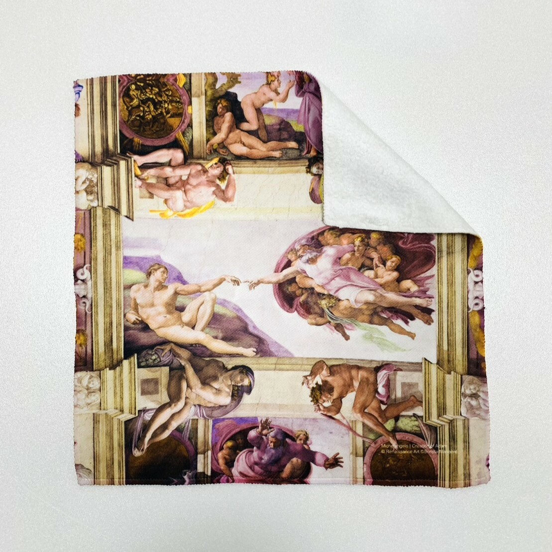 文藝復興小方巾｜米開朗基羅 《創世紀》