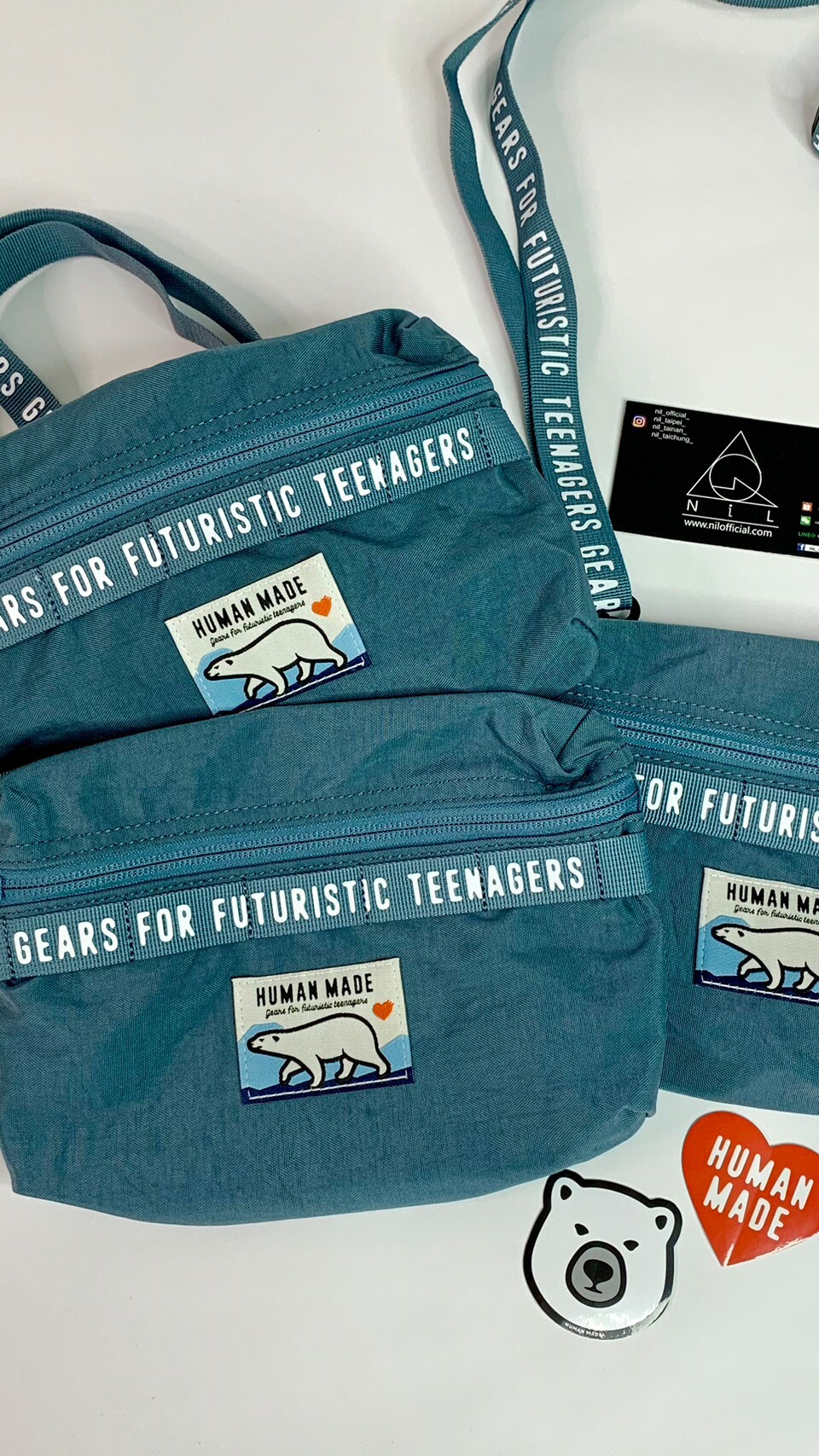 Humanmade POLAR BEAR POUCH ショルダーバッグ うき ポーチ 