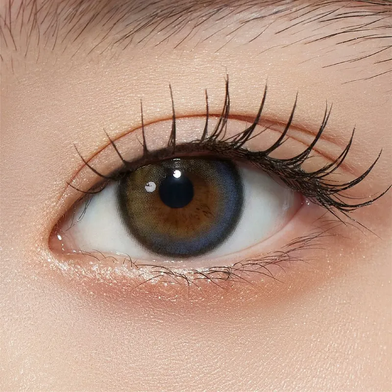 [日拋] Mimundo Lucir 1 Day Gris Blue 日拋棄彩妝隱形眼鏡｜每盒10片