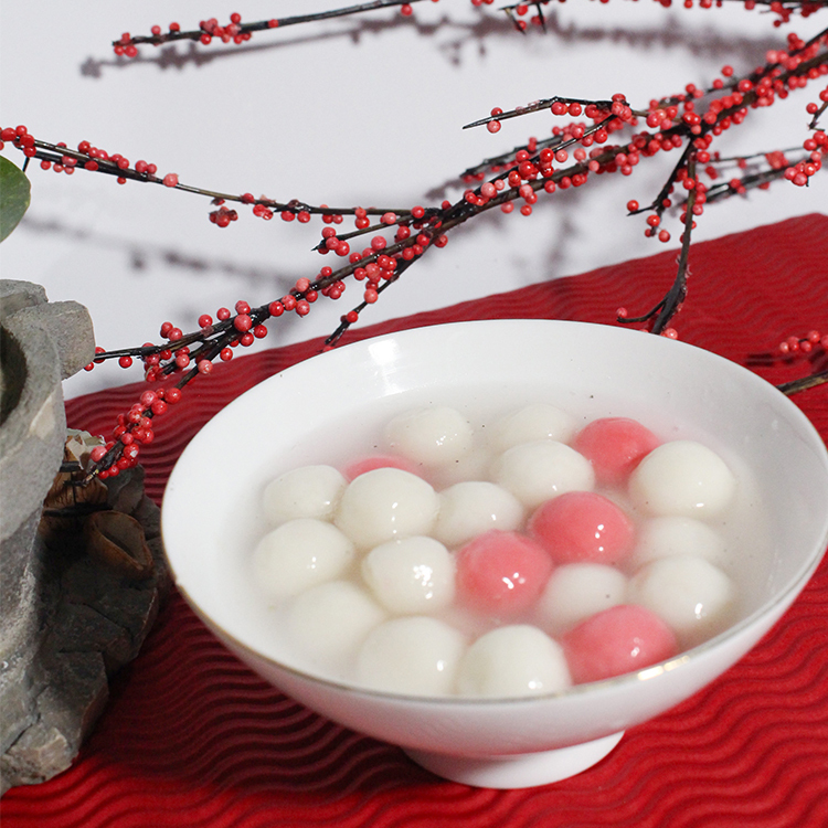 紅白小湯圓