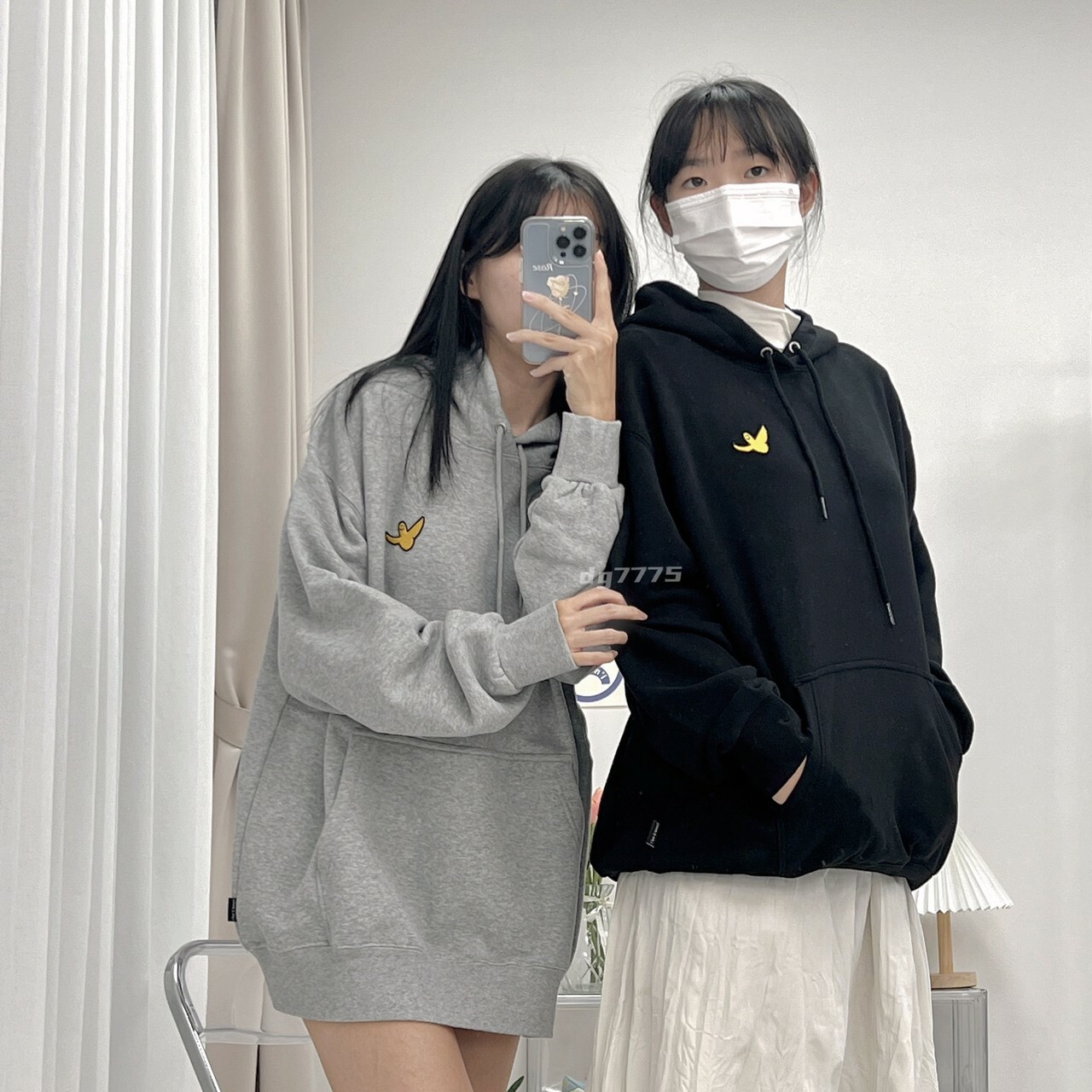 #現貨 韓國 WHAT IT ISNT 小天使 刺繡logo 重磅口袋帽踢 背後有字款