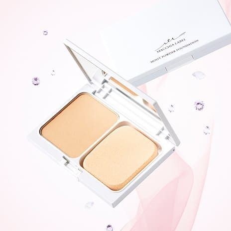 MACCHIA LABEL Moist Powder Foundation SPF38 PA+++ 全5色 9g