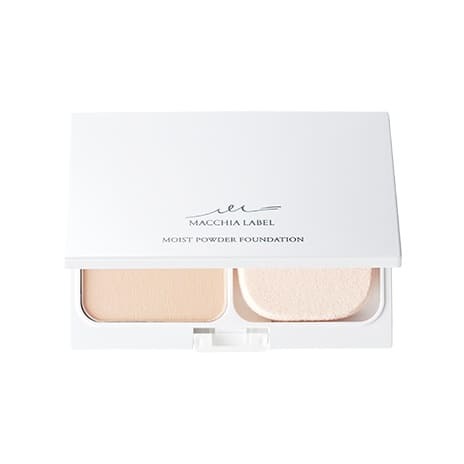 MACCHIA LABEL Moist Powder Foundation SPF38 PA+++ 全5色 9g