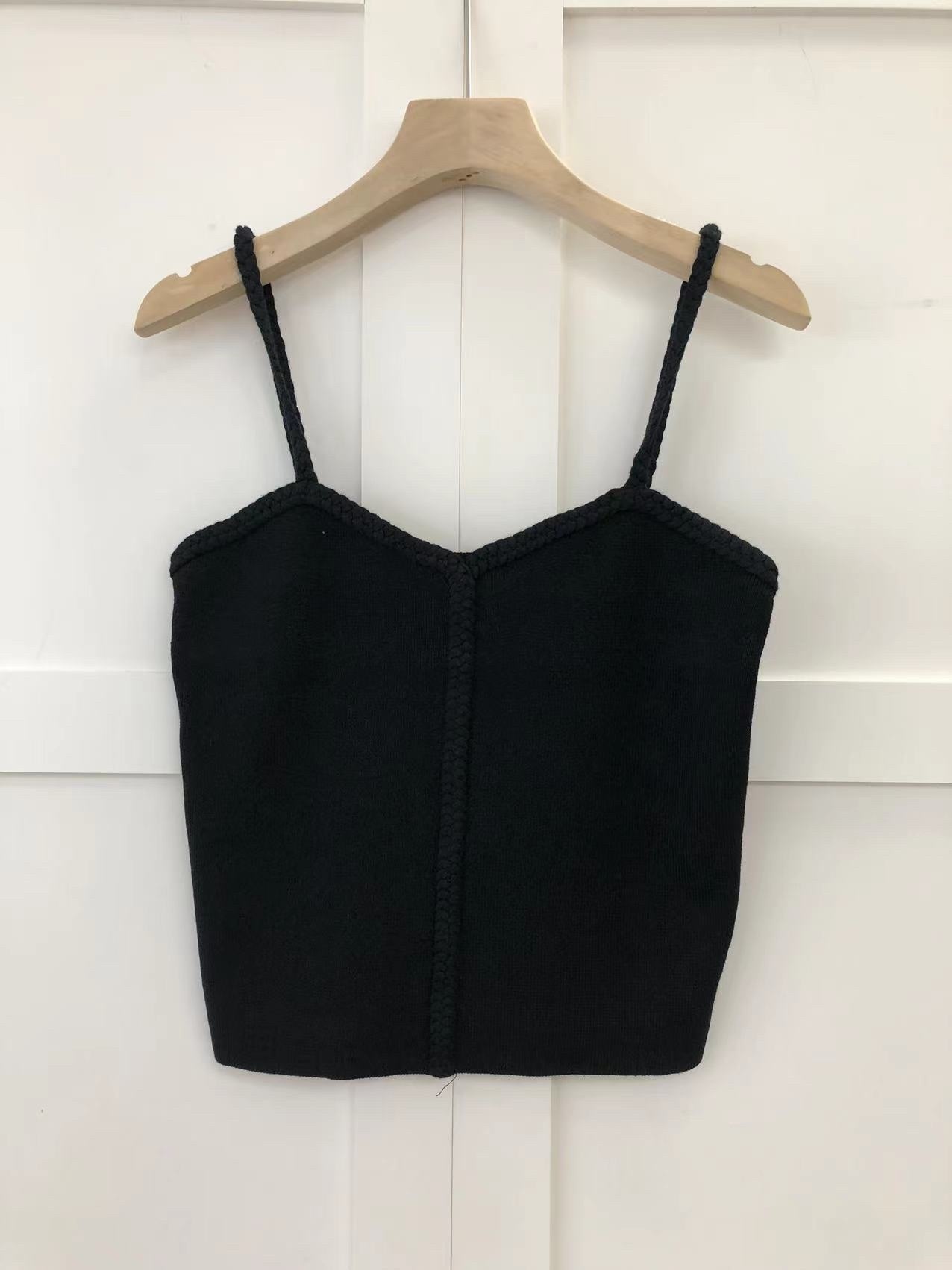 Jlfrancoise 黑色針織三件套 -M