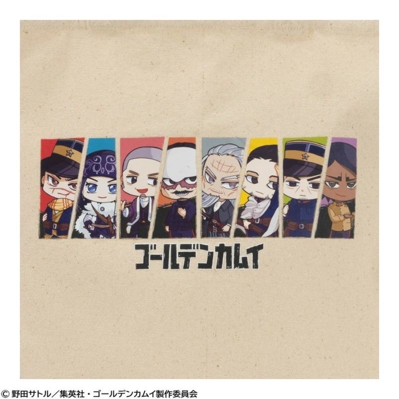 預訂 TVアニメ『ゴールデンカムイ』 キャンバストートバッグ メンズ