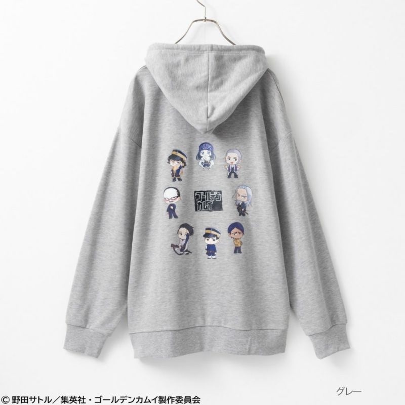 預訂 TVアニメ『ゴールデンカムイ』 プルパーカー メンズ