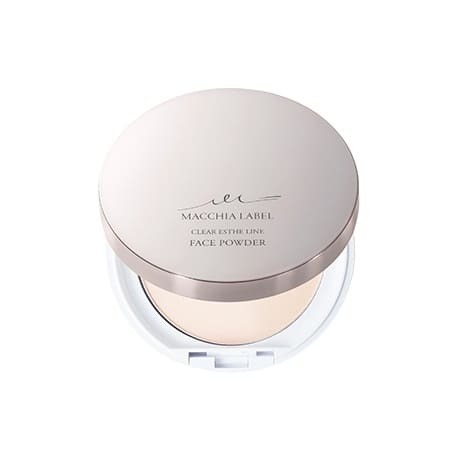 MACCHIA LABEL Clear Esthe Face Powder Semi-Matte (Pink Case Set) SPF 14 PA+ 12g