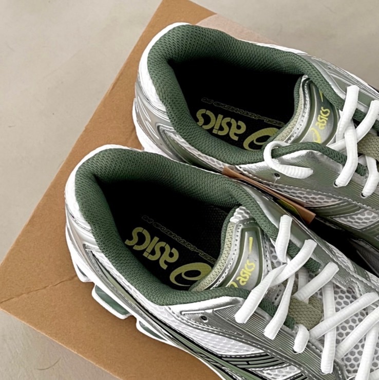 <國外限定款💚> ASICS Gel-Kayano 14  "White Pure Silver Slate Grey "