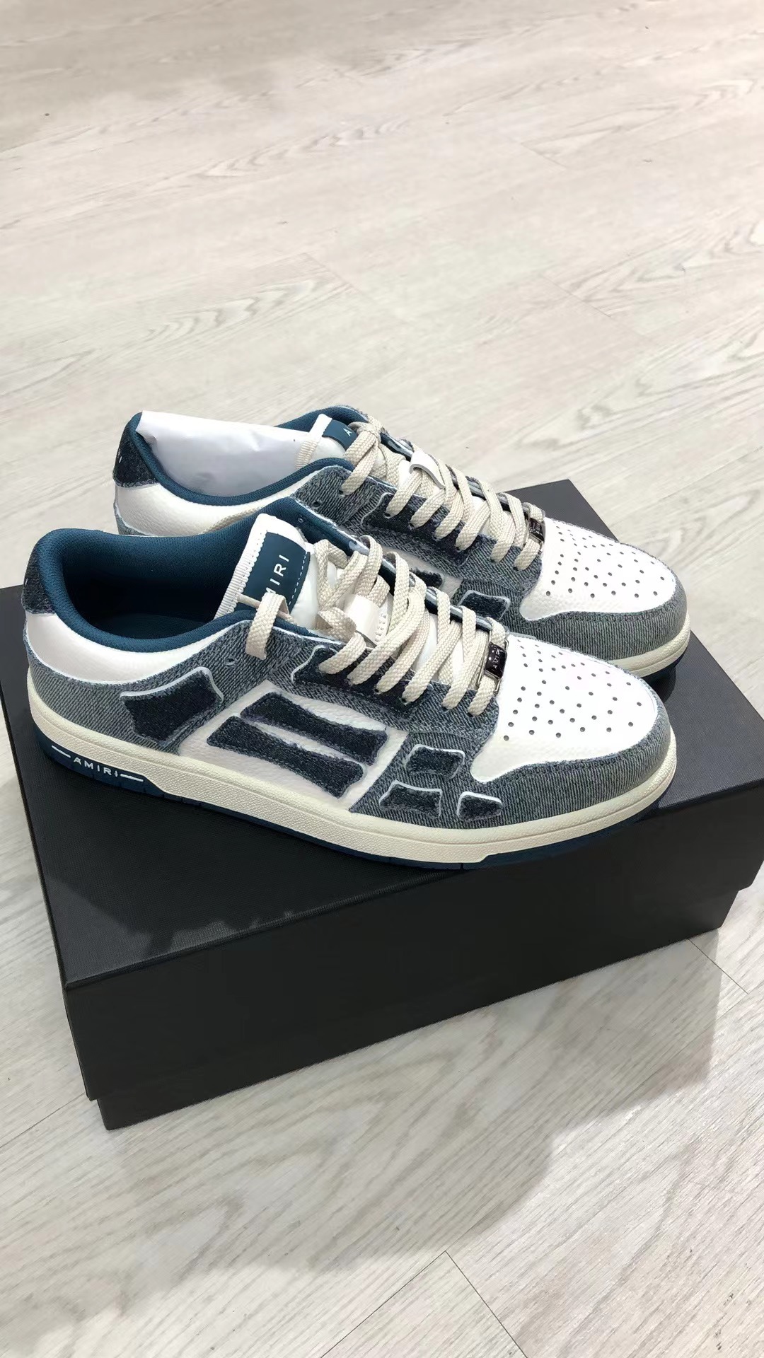 Amiri 拼色板鞋 -M