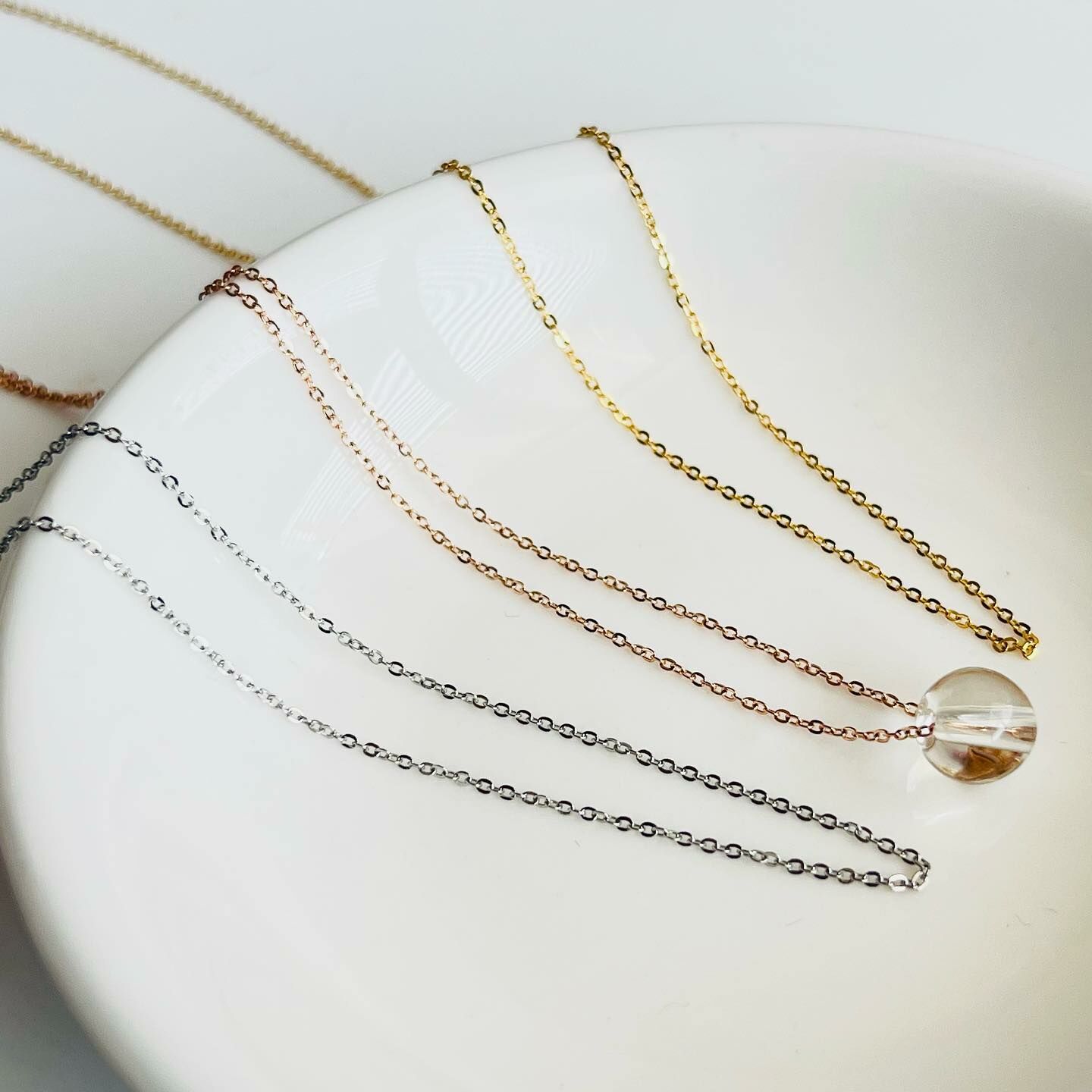 [原石] 水晶串珠項鍊