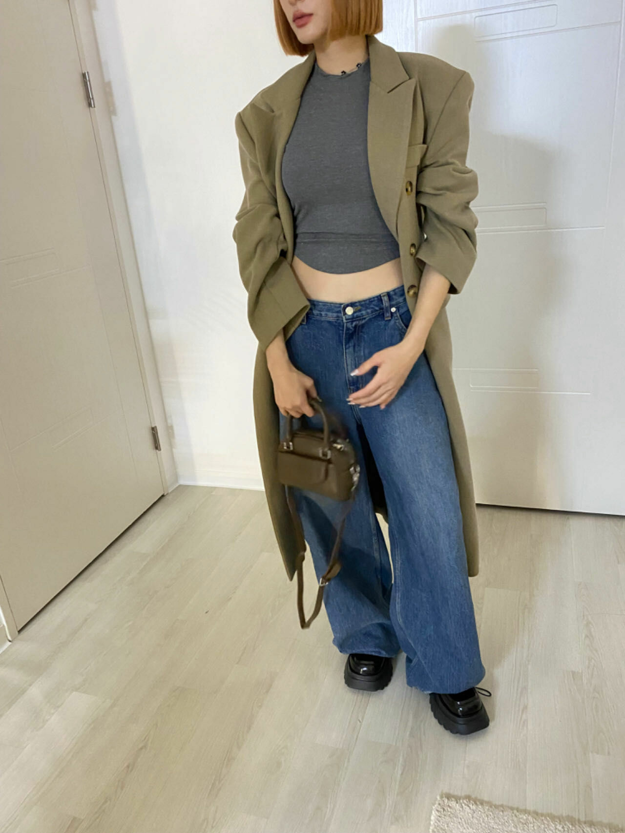 自帶高級感 排釦長版西裝外套