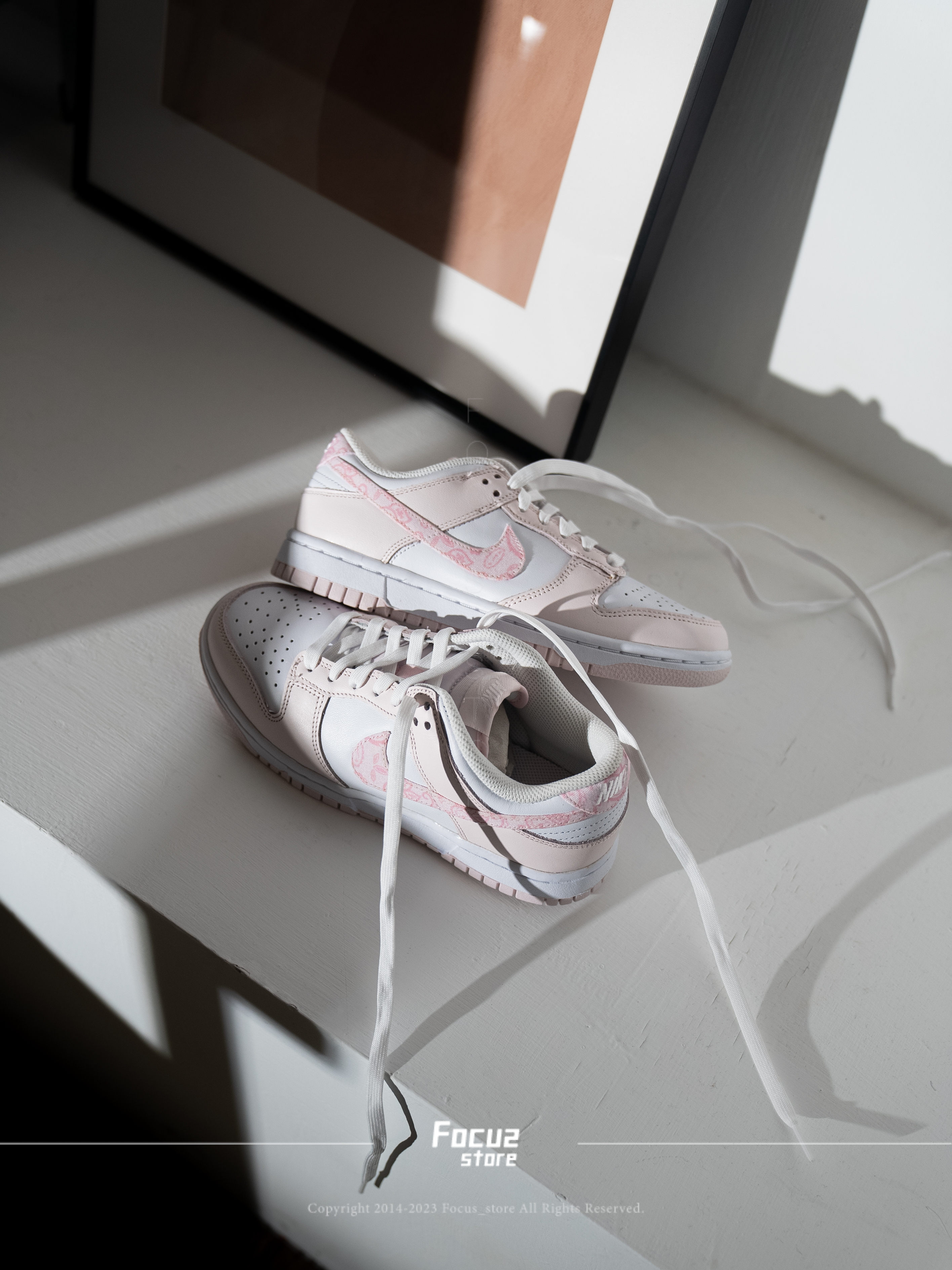 【Focus Store】現貨秒發 Nike Dunk Low "Pink Paisley" 變形蟲粉 FD1449-100