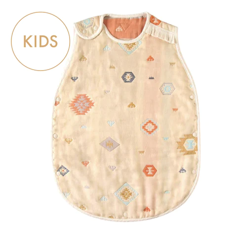 [日本製造🇯🇵Made in Japan] BOBO Bobo Totem Sleeper Toddler Kids Size Fukufuku Gauze (6-layer Gauze) 