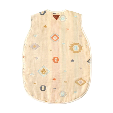 [日本製造🇯🇵Made in Japan] BOBO Bobo Totem Sleeper Baby Size Fluffy Gauze (6-layer Gauze) 圖騰六重紗防踢睡袋