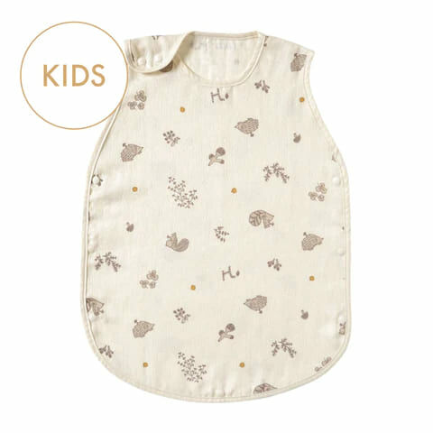 [日本製造🇯🇵Made in Japan] HOPPETTA Minori Cotton Tencel Triple Gauze Sleeper (Kids Size) 三重紗x天絲防踢睡袋