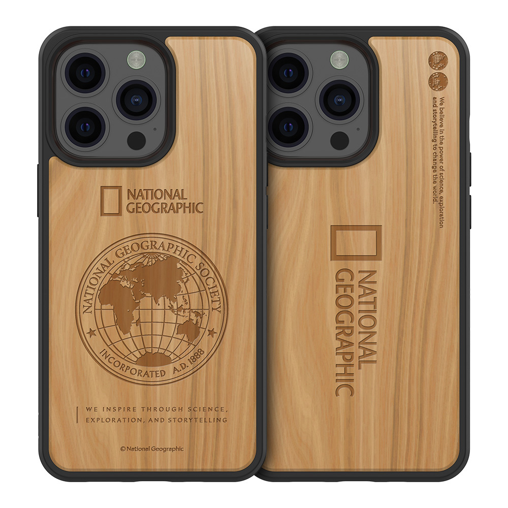 National Geographic Seal Wood iPhone 15 Pro Max Case