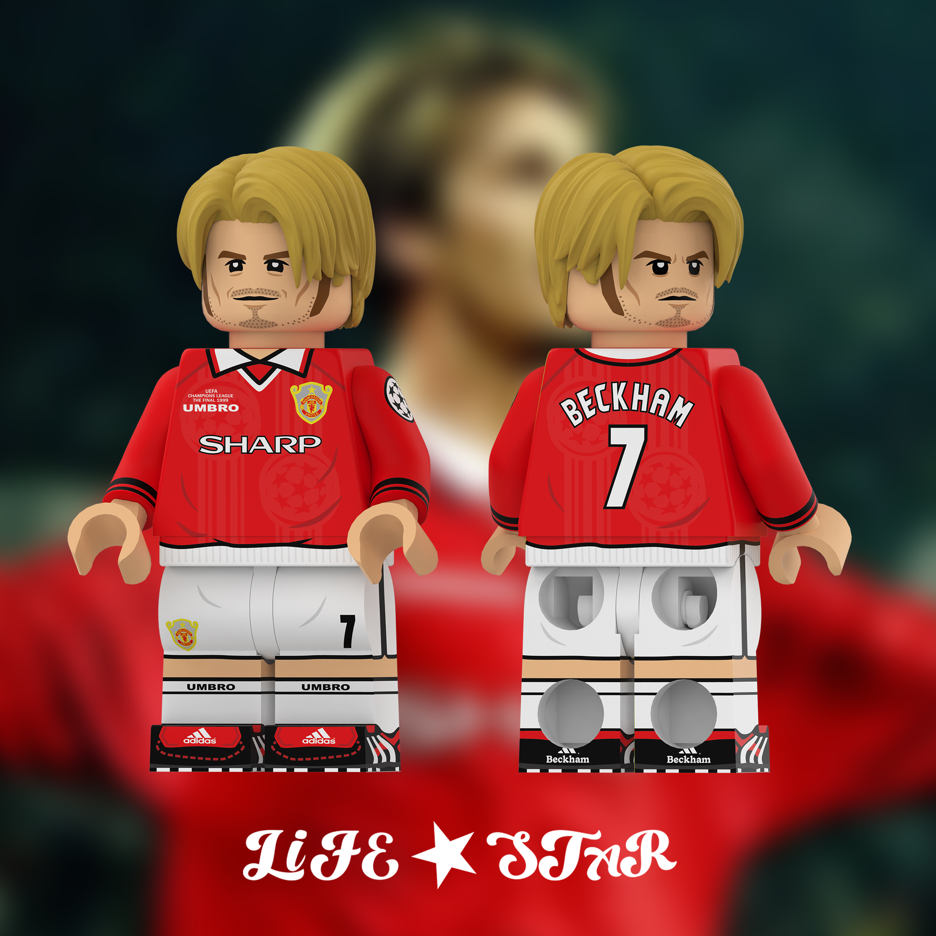 [Lifebrick][Preorder]David Beckham - 1997 Ver. [PADprinted]