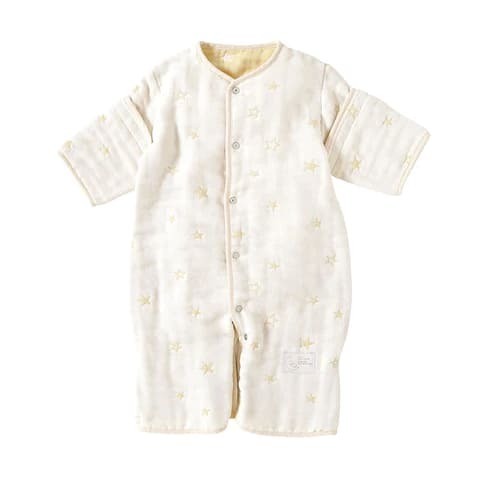 [日本製造🇯🇵Made in Japan] 10MOIS Ecru 6Way Sleeper Fluffy Gauze (6-Layer Gauze) 